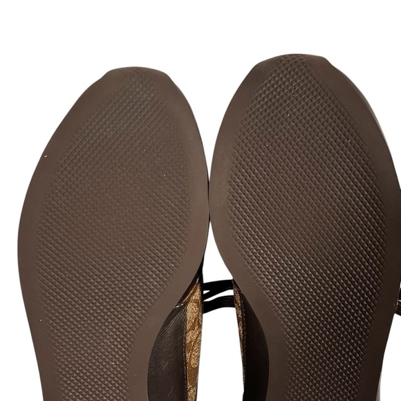 COACH Rebecca Khaki Chestnut Brown Sneakers Shoes Women's Size 8.5 - Picture 11 of 16